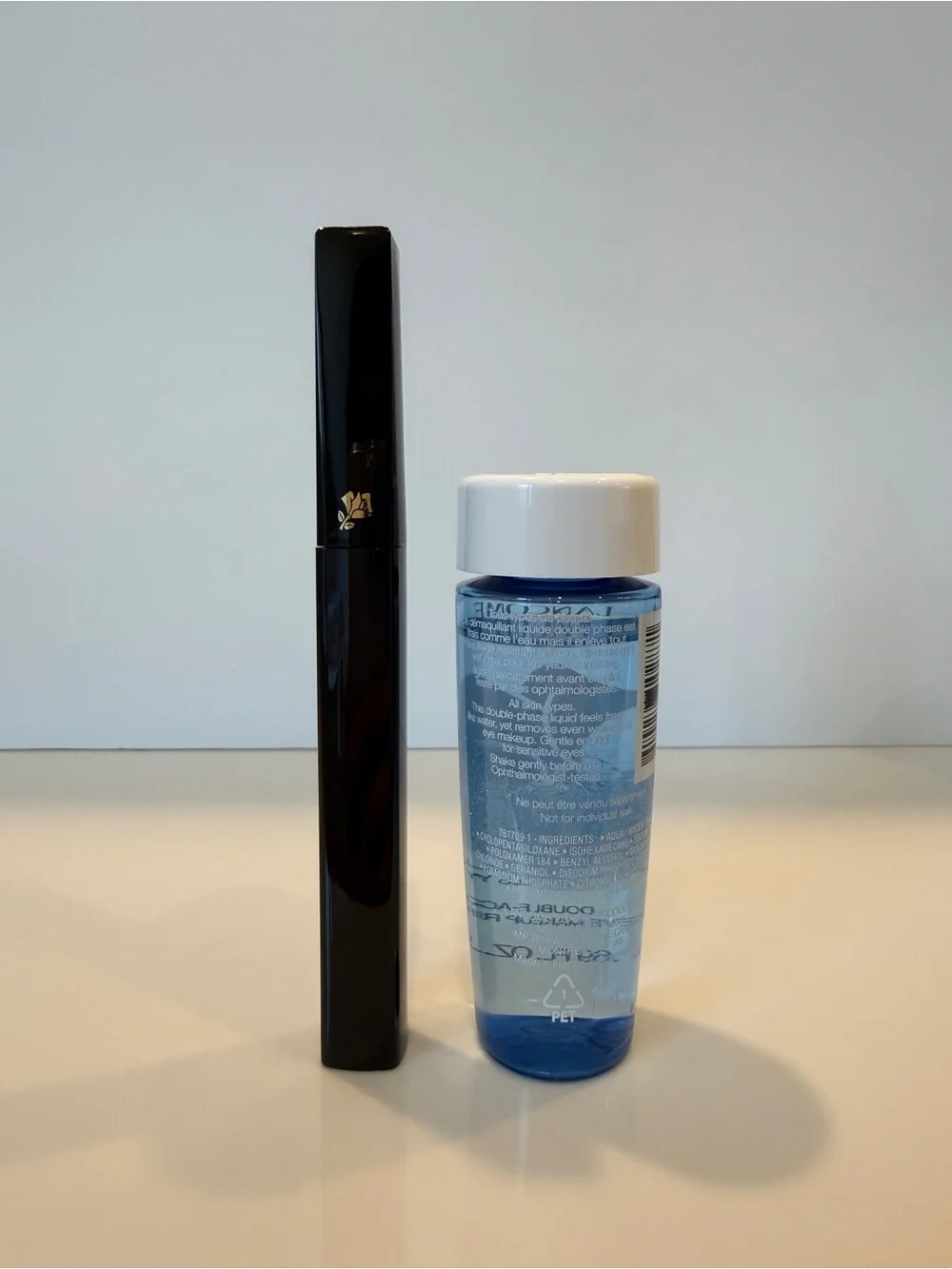 NEW Lancome 2-Pc Definicils Mascara ( FULL Size) and Bi-Facil Makeup Remover Set
